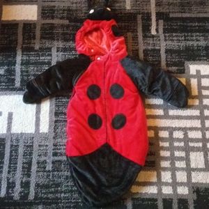 0-6M lady bug baby costume